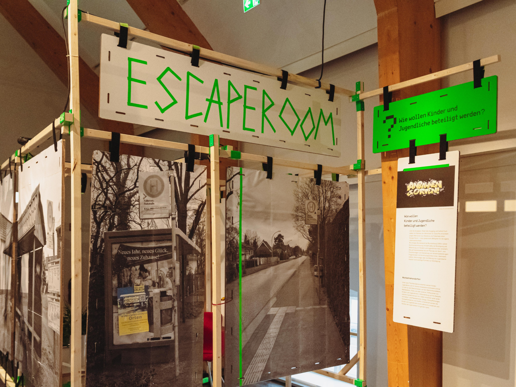 Escape-Room in der Ausstellung