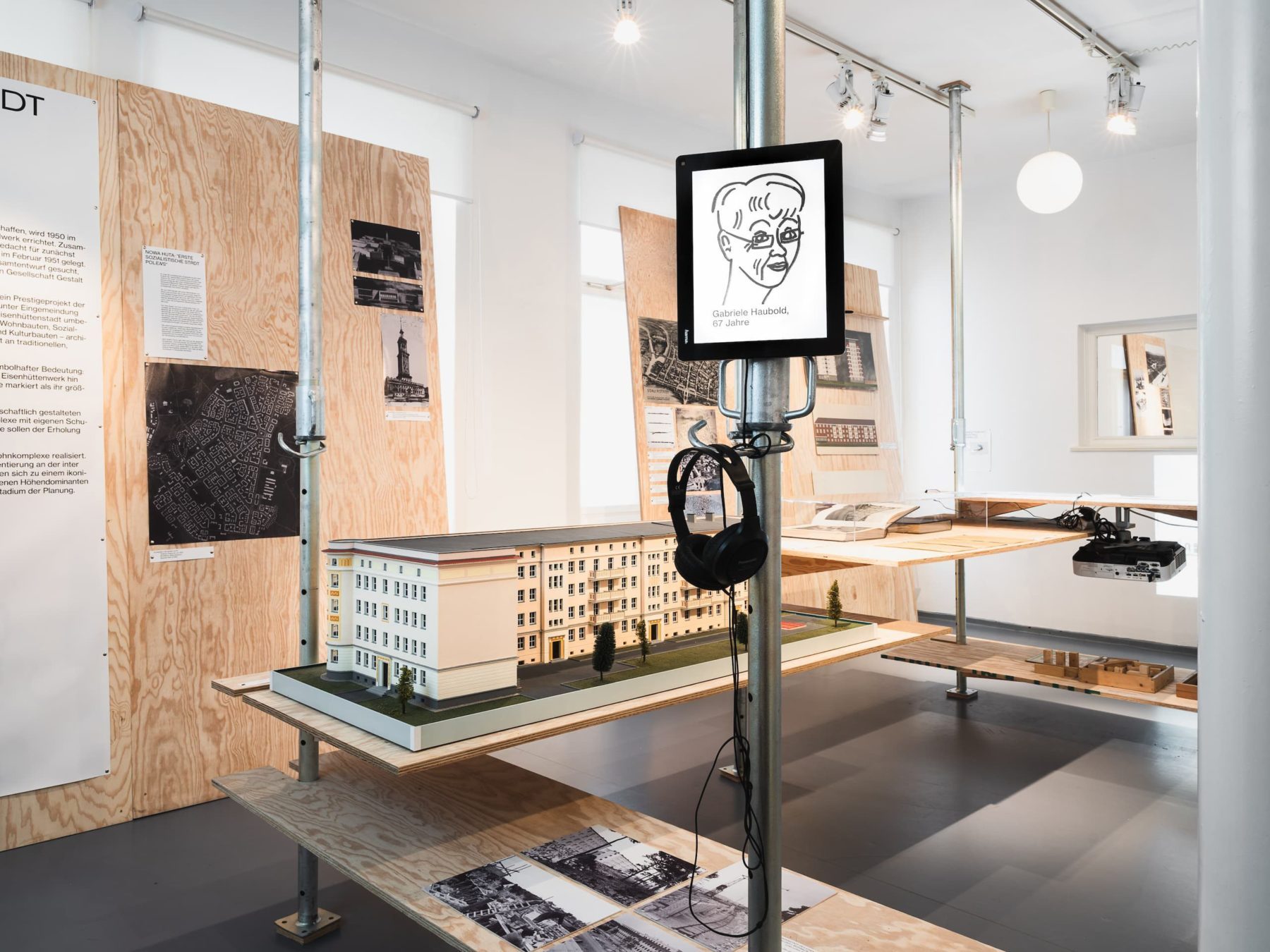 Ein Blick in einen Ausstellungsraum