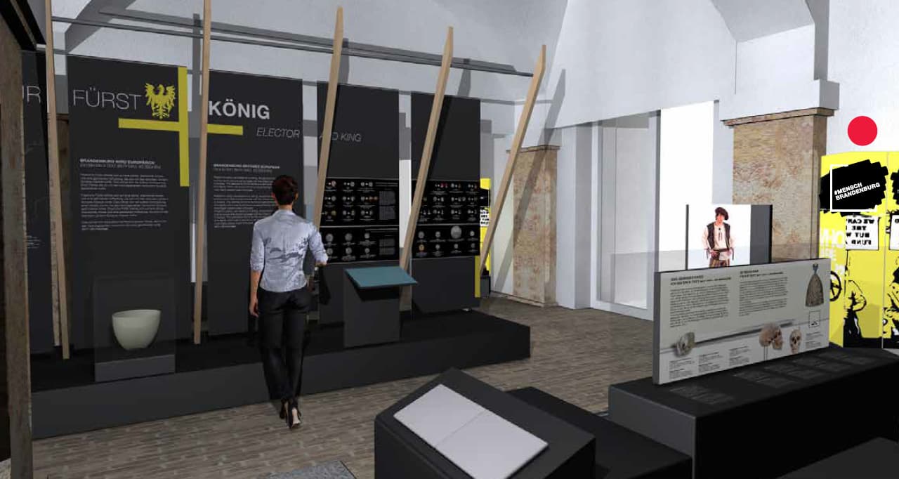 Ein Blick in die virtuelle Gestaltung einer Ausstellung