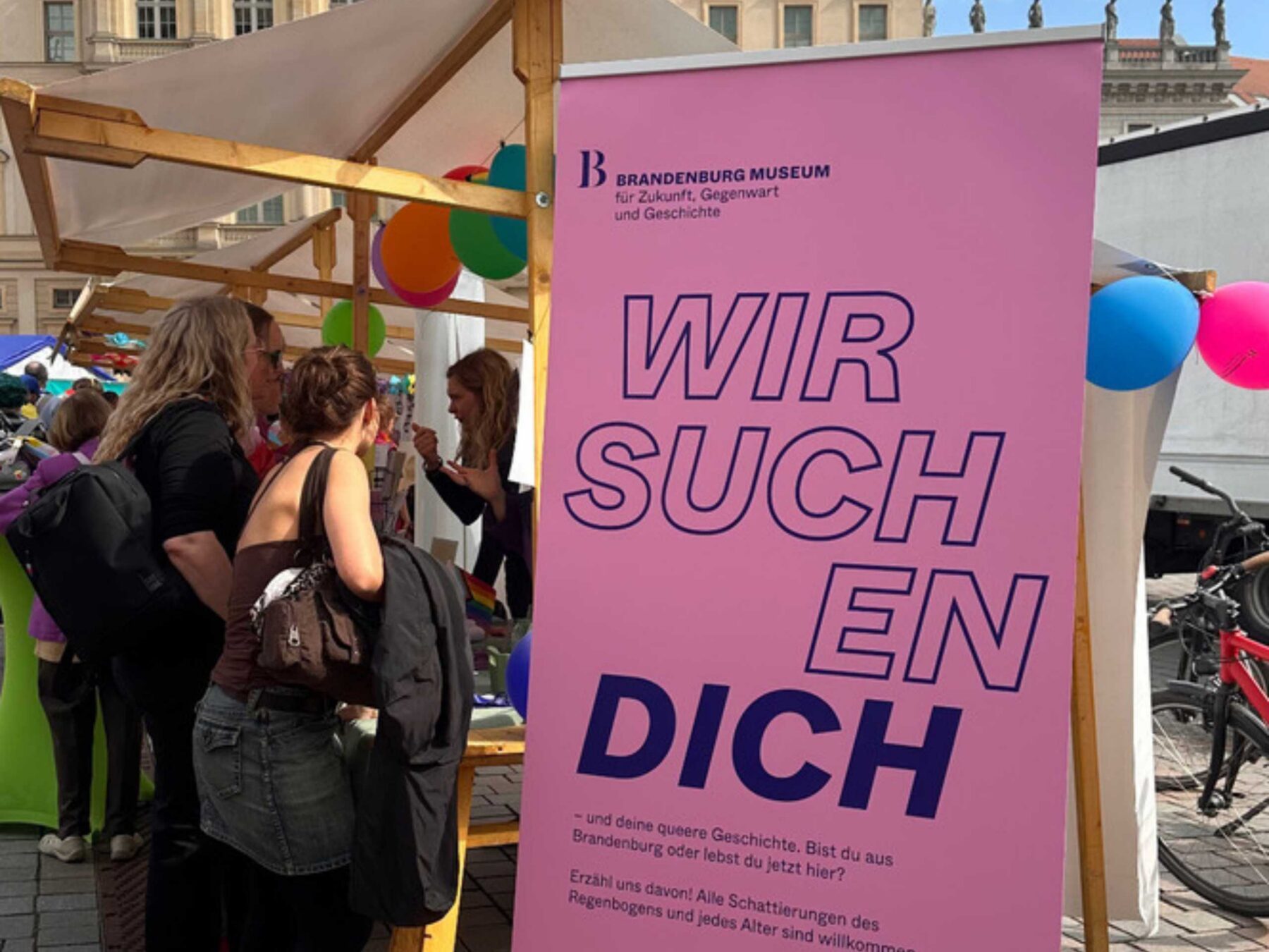 Beteiligungsaufruf Queeres Leben in Brandenburg