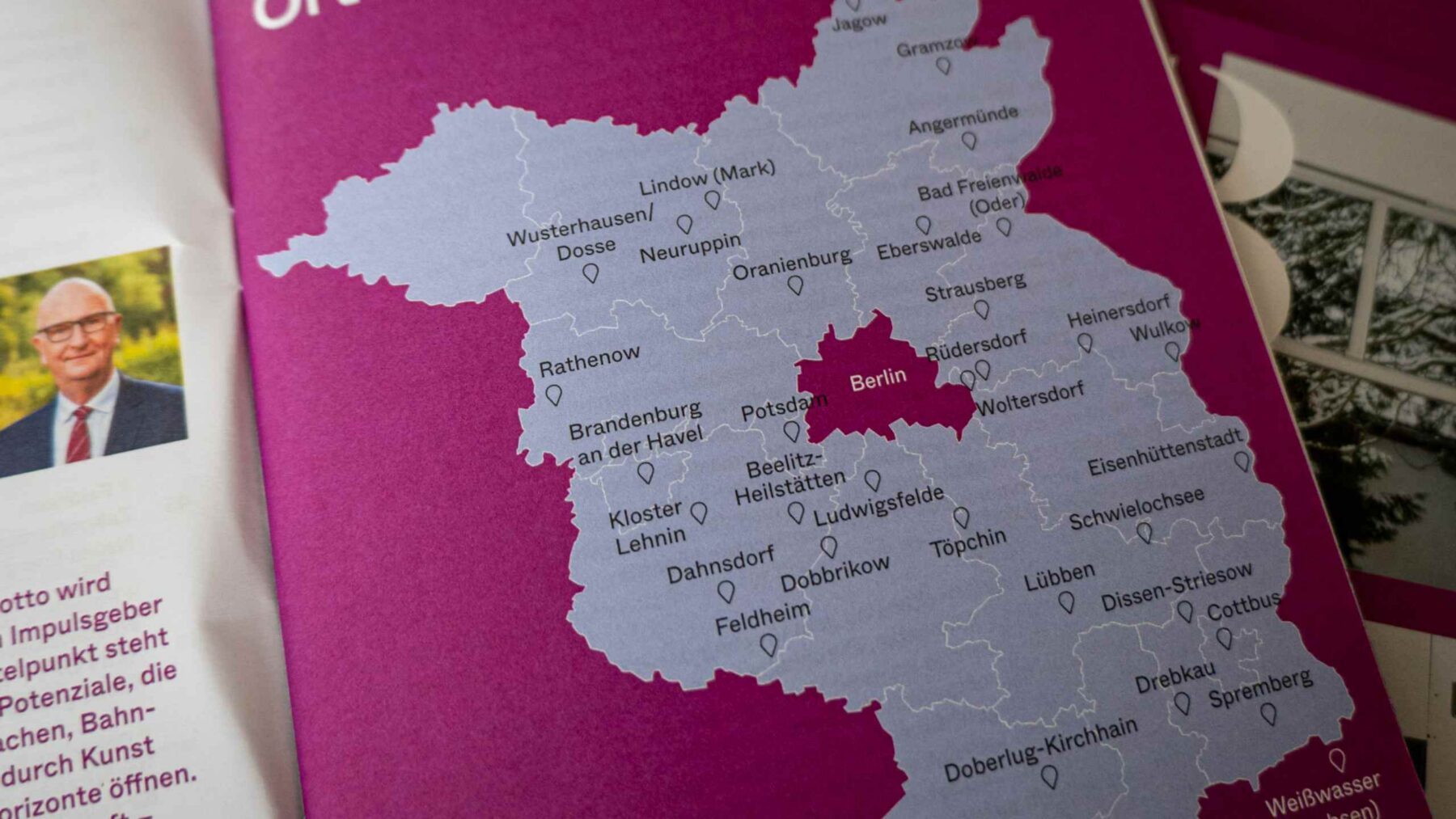 Blick in das neue Kulturland Brandenburg Magazin 2026