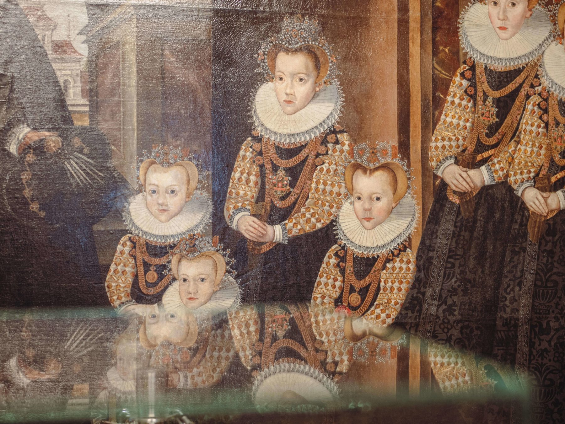 Ausschnitt Gemälde der Familie von Oppen