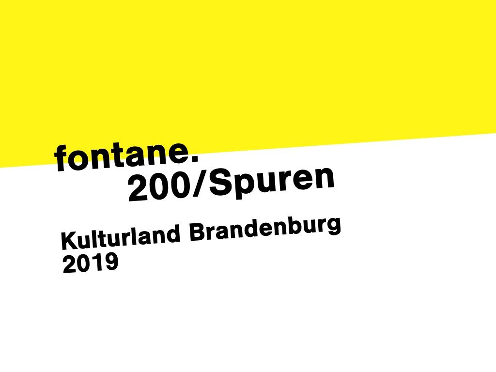 Keyvisual zum Themenjahr Kulturland Brandenburg 2019