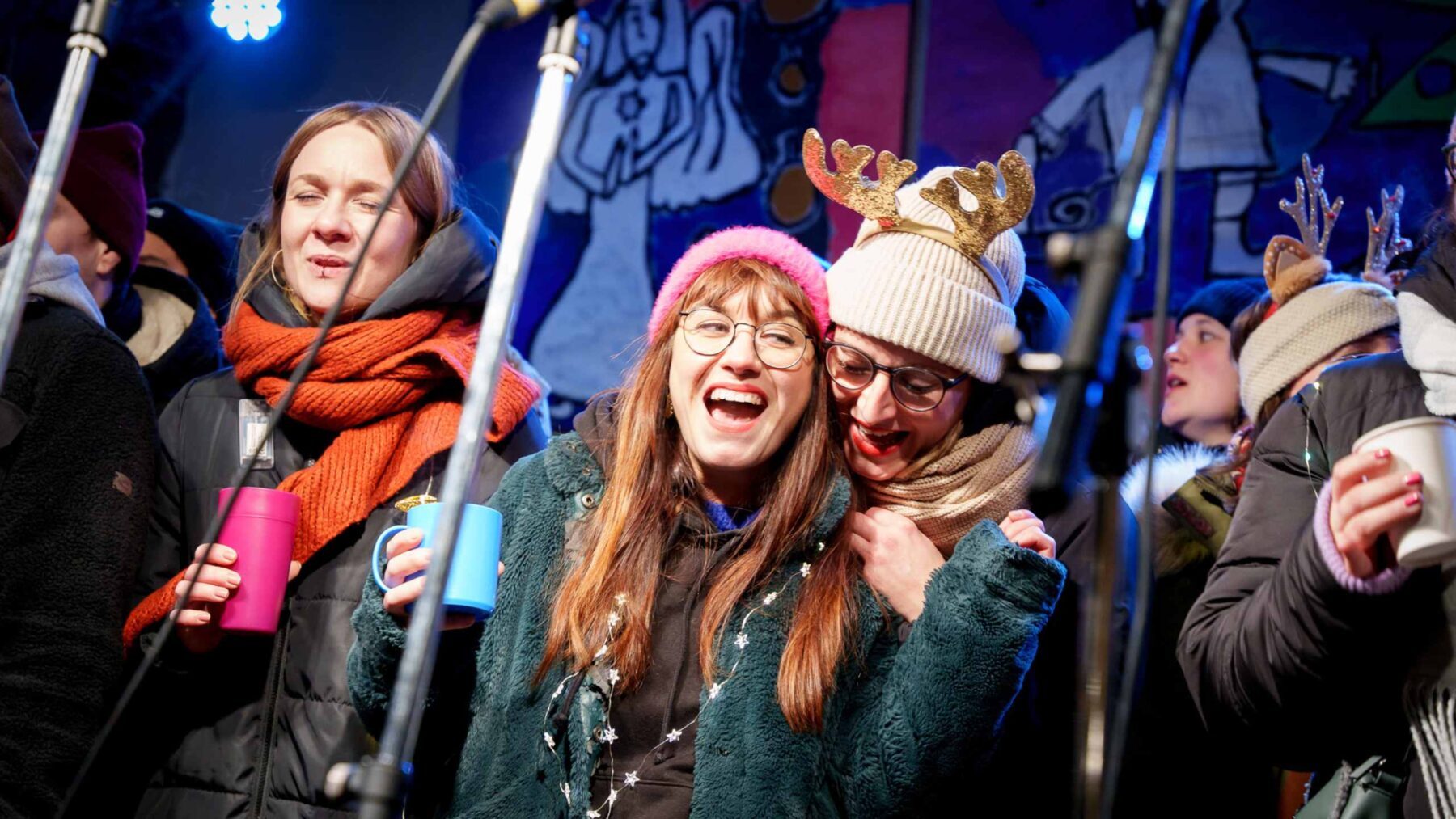 Live-Konzert des Potsdamer Kneipenchors beim Sternenfest